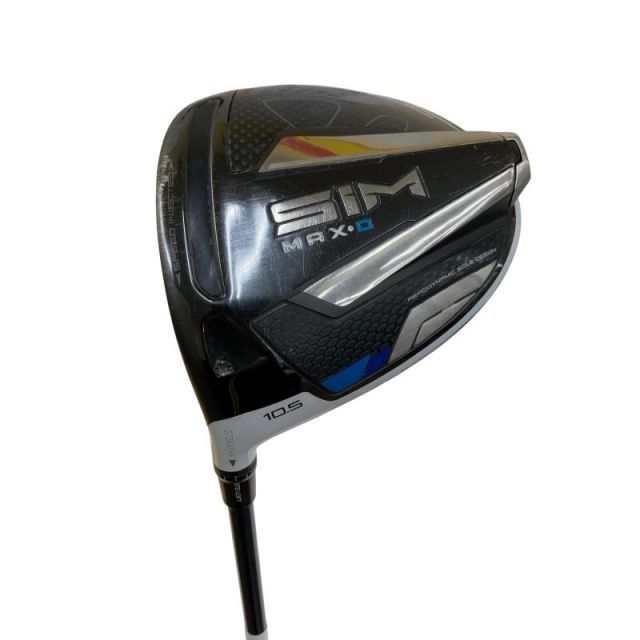 【中古】 テーラーメイド SIM MAX-D 10.5° レフティ USA ドライバー DR 純正特注シャフト (フレックスその他) メンズ 男性用 左利き レフティ 左用 Cランク ゴルフクラブ