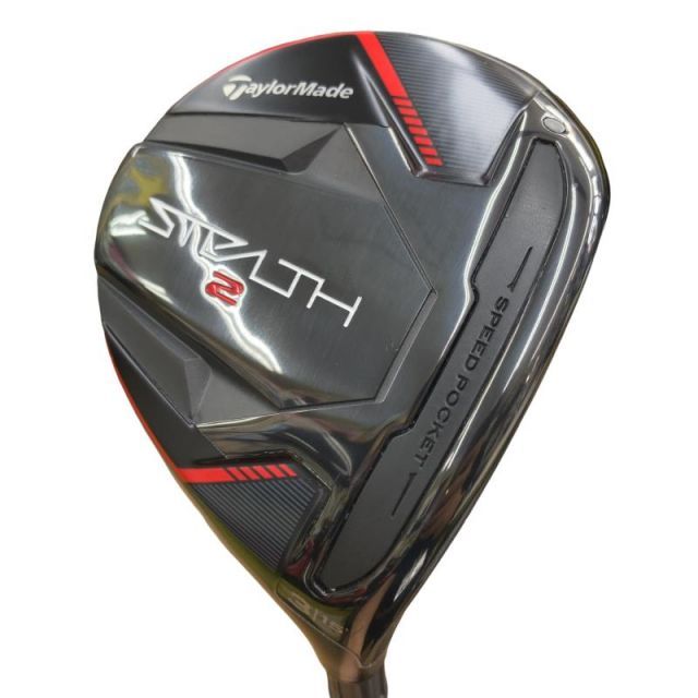 【中古】 テーラーメイド STEALTH2 3W フェアウェイウッド FW TENSEI RED TM50(STEALTH FW) (フレックスS) メンズ 男性用 右利き 右用 Bランク ゴルフクラブ