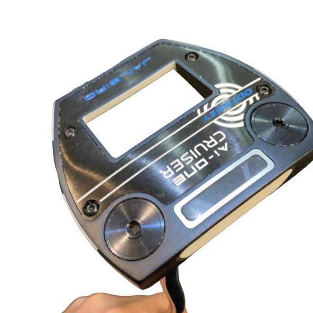 【中古】 オデッセイ Ai-ONE CRUISER JAILBIRD DB 38インチ パター PT STROKE LAB 140 スチール (フレックスその他) メンズ 男性用 右利き 右用 Cランク ゴルフクラブ