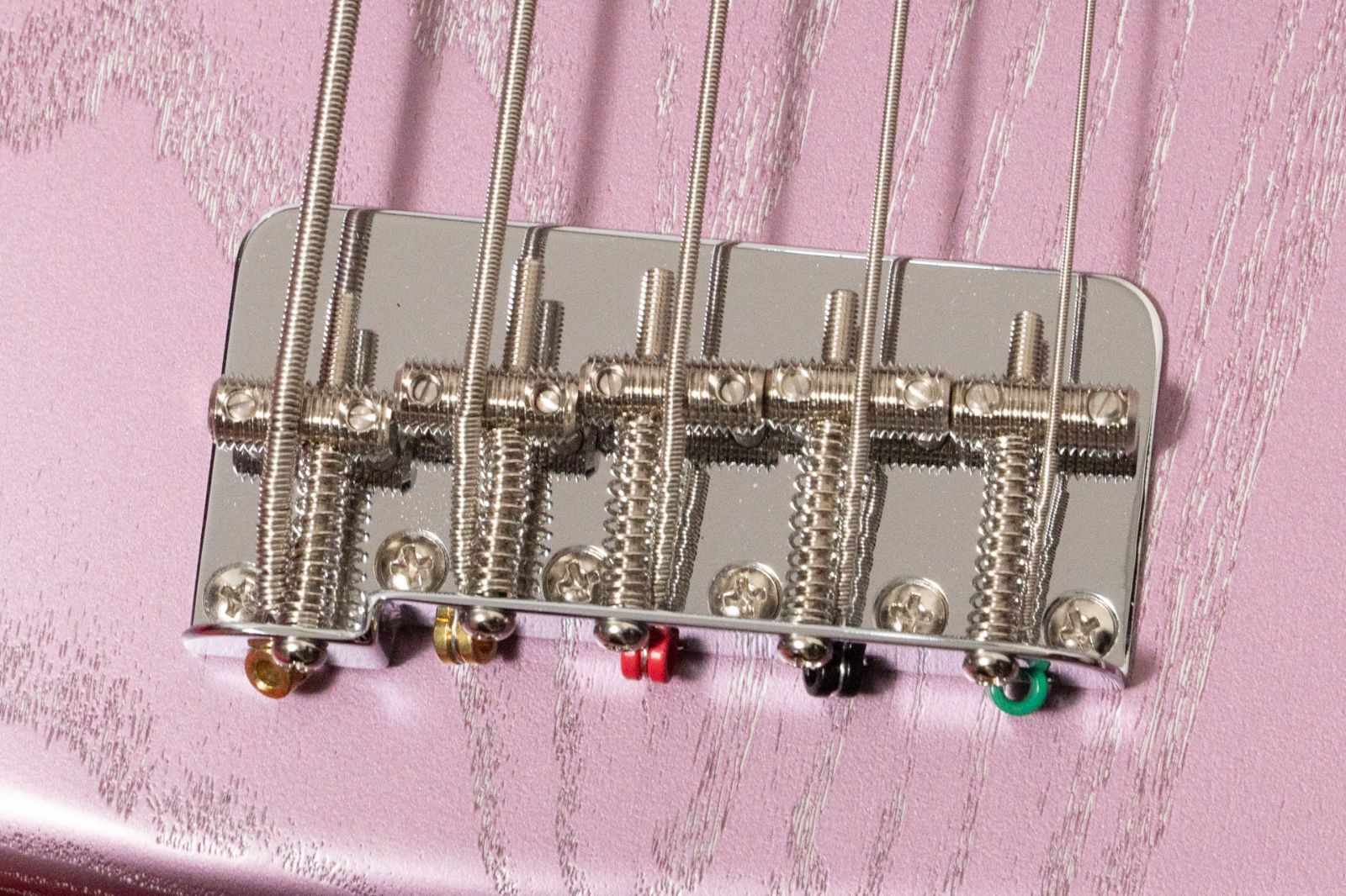 【new】Freedom Custom Guitar Research / O.S.R.S.PJ 5st C.O. “GIB Custom Pink” 3.770kg #1972【GIB横浜】エレキベース