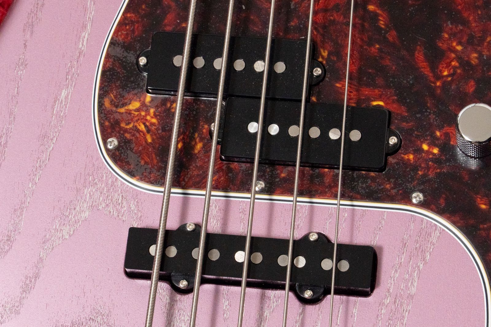 【new】Freedom Custom Guitar Research / O.S.R.S.PJ 5st C.O. “GIB Custom Pink” 3.770kg #1972【GIB横浜】エレキベース