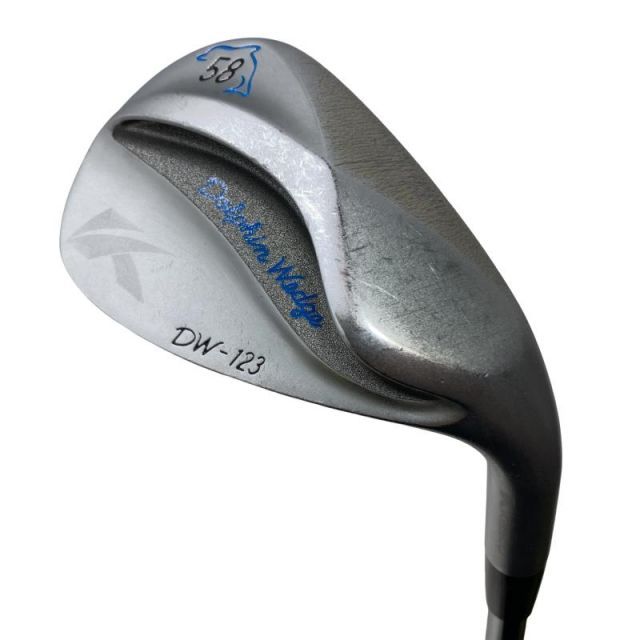 【中古】 キャスコ Dolphin Wedge DW-123 シルバー 58° ウェッジ WG NS PRO 950GH neo (フレックスその他) メンズ 男性用 右利き 右用 Dランク ゴルフクラブ