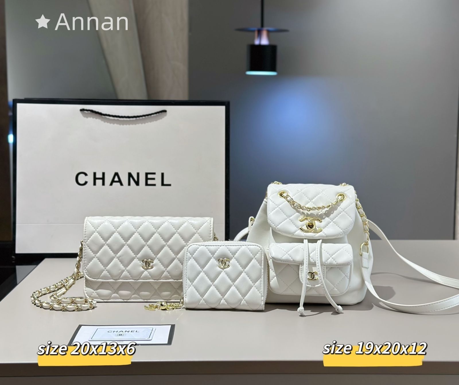 最終値下げ CHANEL シャネル ショルダーバッグ リュック 財布 3点セットバッグ