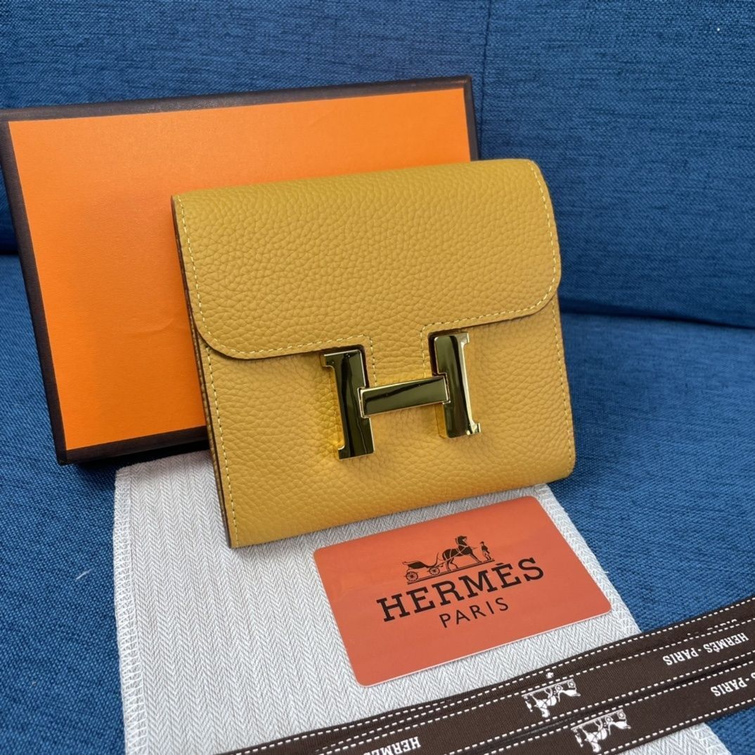 極美品 HERMES エルメス 折り財布 小銭入れ