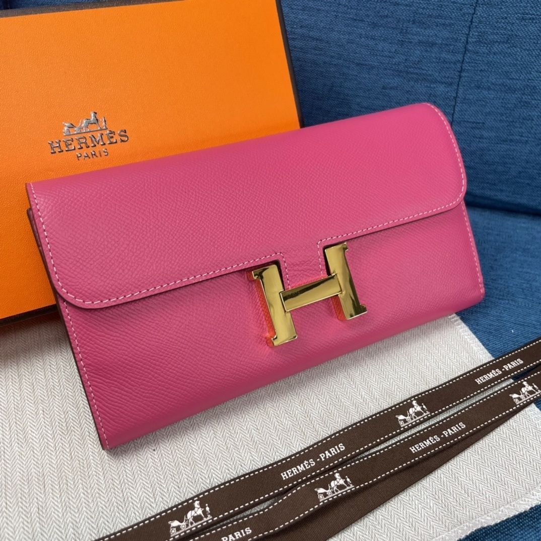送料込☆ 極美品 HERMES エルメス ウォレット 長財布 小銭入れ