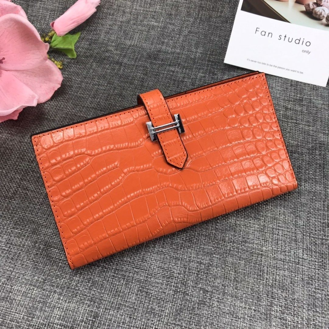極美品 入手困難 HERMES エルメス長財布 さいふ ウォレット 長財布 小銭入れ