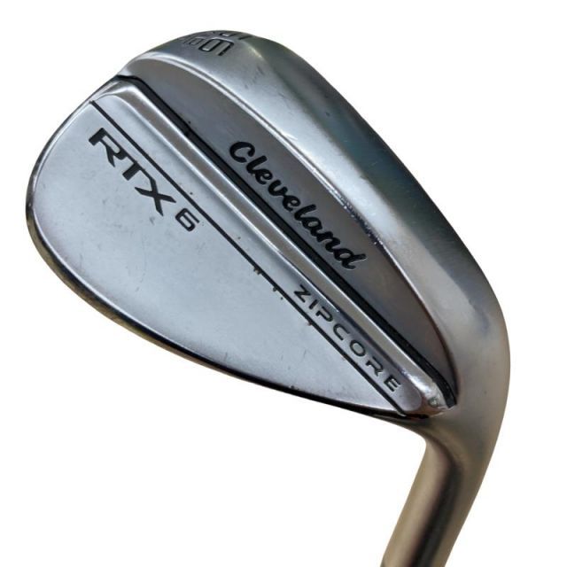 【中古】 クリーブランド Cleveland RTX-6 ZIPCORE ツアーサテン 56°/10° MID ウェッジ WG Dynamic Gold (フレックスS) メンズ 男性用 右利き 右用 Cランク ゴルフクラブ