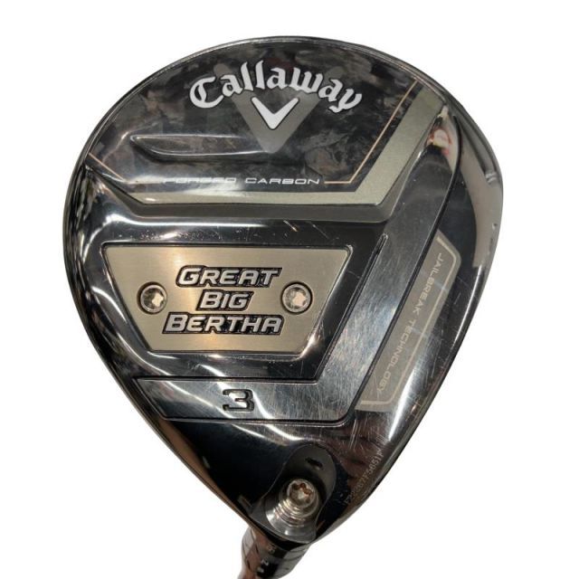 【中古】 キャロウェイ GREAT BIG BERTHA(2023) 3W フェアウェイウッド FW リシャフト (フレックスその他) メンズ 男性用 右利き 右用 Cランク ゴルフクラブ