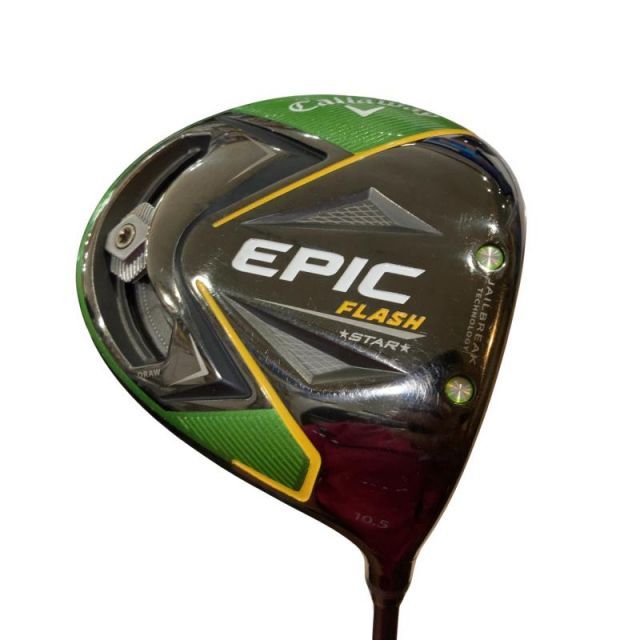 【中古】 キャロウェイ EPIC FLASH STAR 10.5° ドライバー DR Tour AD VR-5 (フレックスS) メンズ 男性用 右利き 右用 Cランク ゴルフクラブ