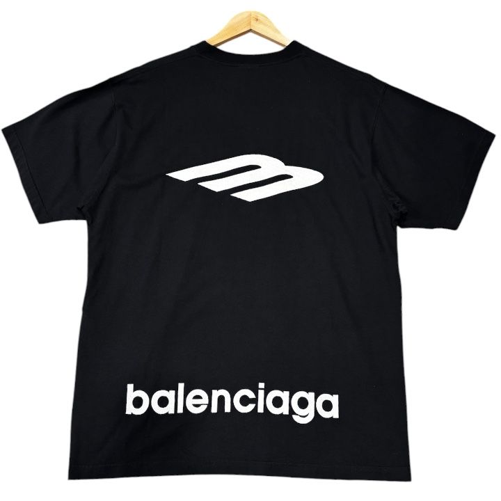 BALENCIAGA バレンシアガ 半袖Tｼｬﾂ スポーツアイコン ブラック