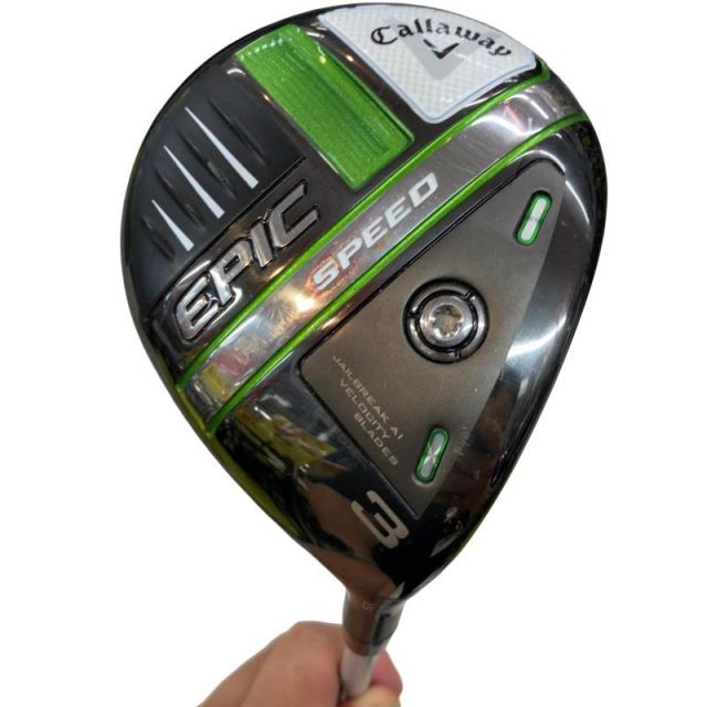 【中古】 キャロウェイ EPIC SPEED 3W フェアウェイウッド FW Speeder EVOLUTION VII FW 60 (フレックスS) メンズ 男性用 右利き 右用 Cランク ゴルフクラブ