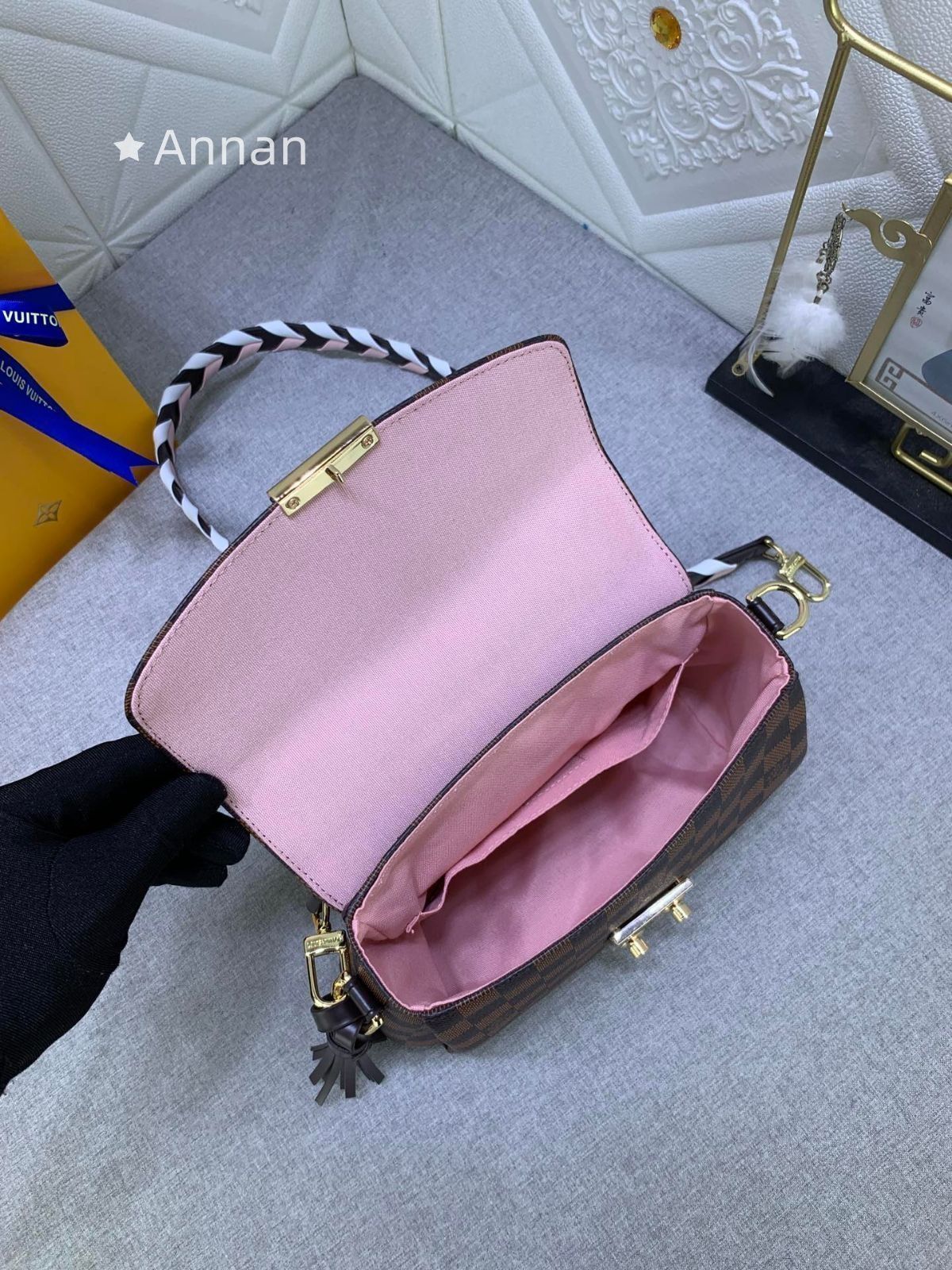 LOUIS VUITTON ルイ ヴィトン ショルダーバッグ ダミエ アズール