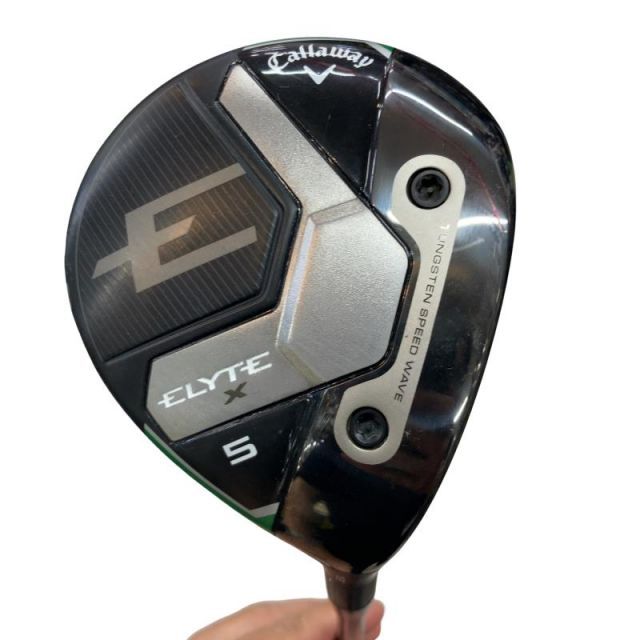 【中古】 キャロウェイ ELYTE X 5W フェアウェイウッド FW VENTUS GREEN 50 for CW(ELYTE FW) (フレックスS) メンズ 男性用 右利き 右用 Cランク ゴルフクラブ