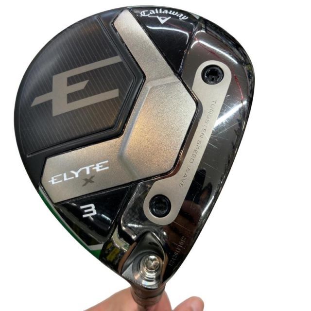 【中古】 キャロウェイ ELYTE X 3W フェアウェイウッド FW VENTUS GREEN 50 for CW(ELYTE FW) (フレックスS) メンズ 男性用 右利き 右用 Cランク ゴルフクラブ
