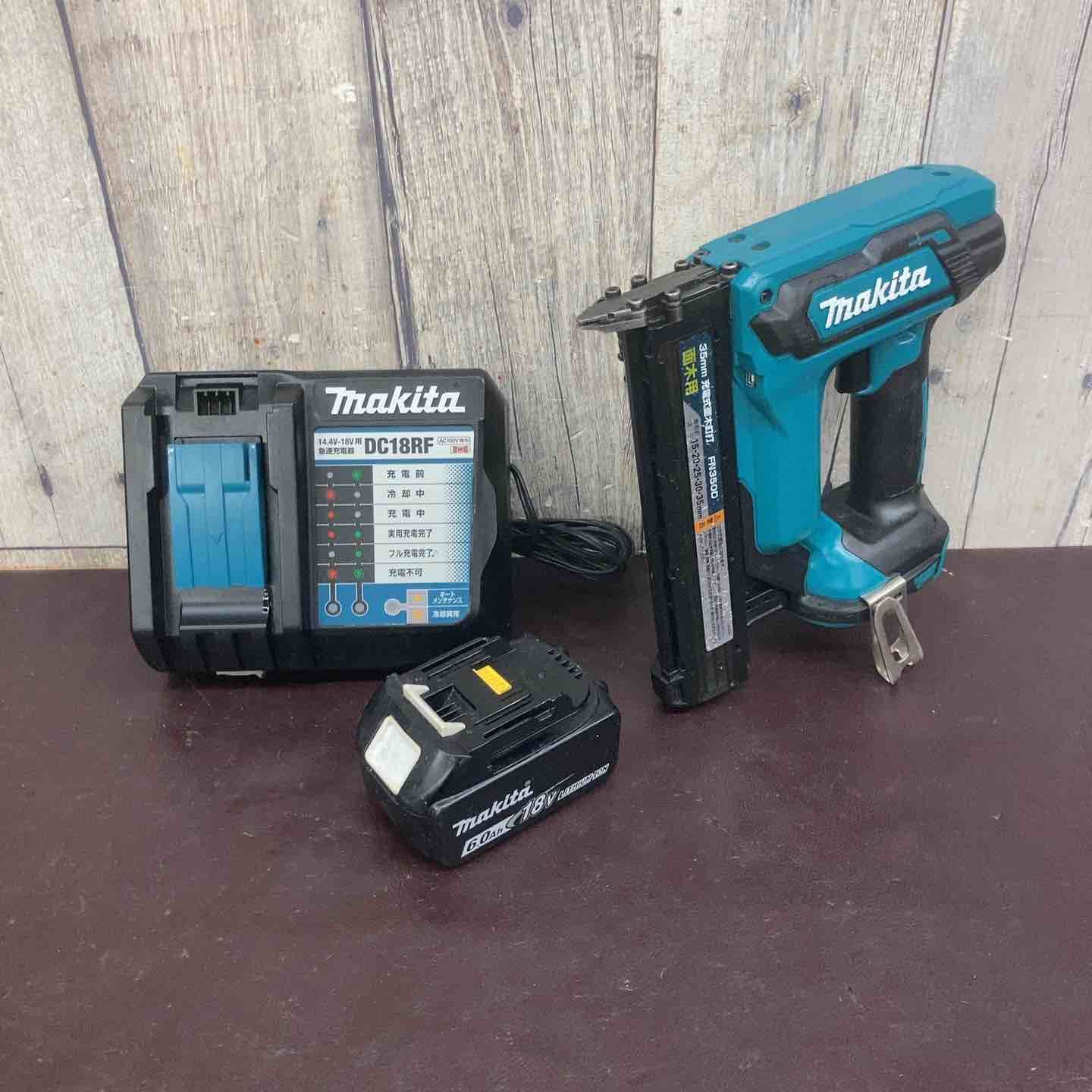【中古品】 マキタ(makita) コードレスフィニッシュネイラ FN350DRG 18V バッテリー1個付属 【東大和店】
