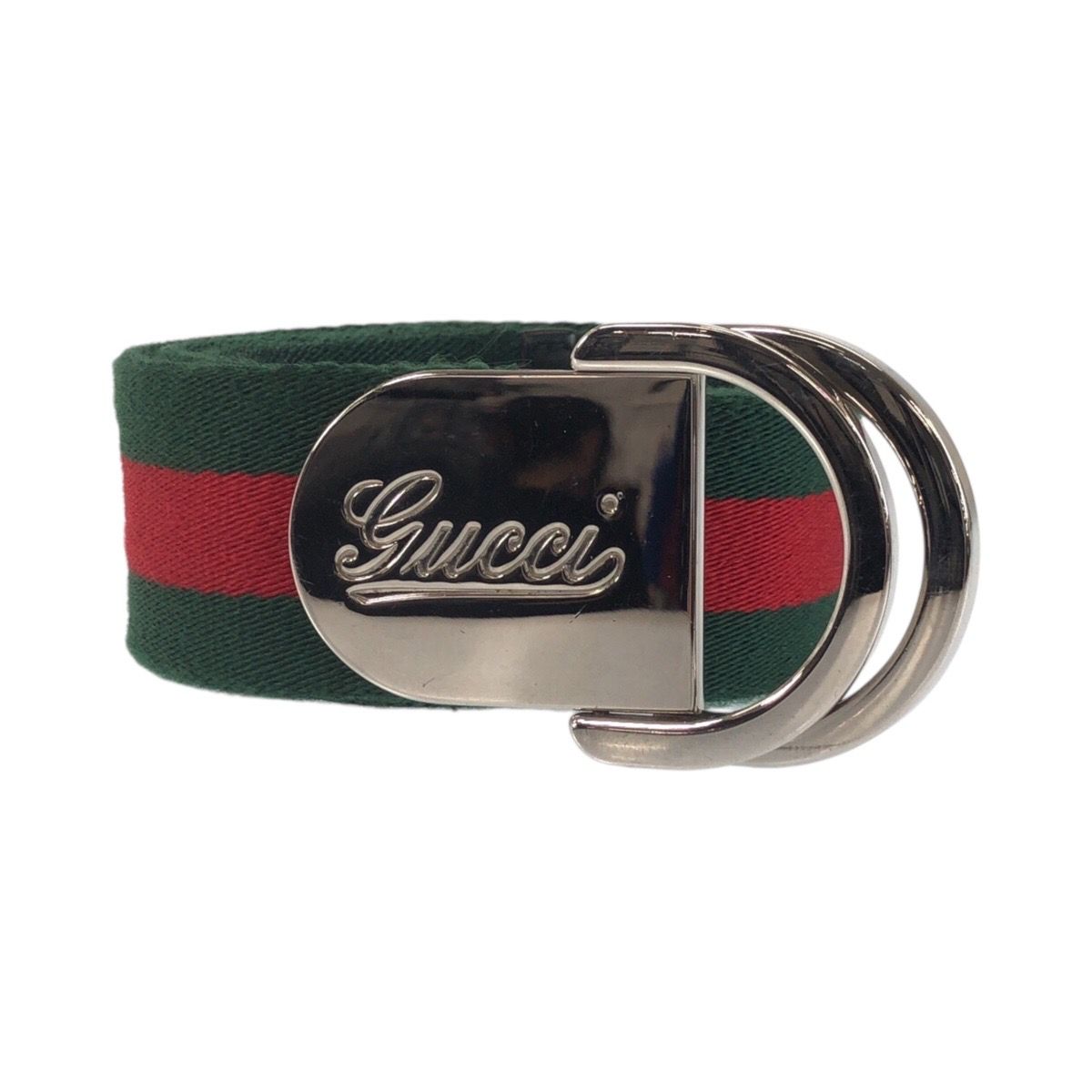 美品 GUCCI グッチ シェリーライン 85cm/34inc グリーン レッド