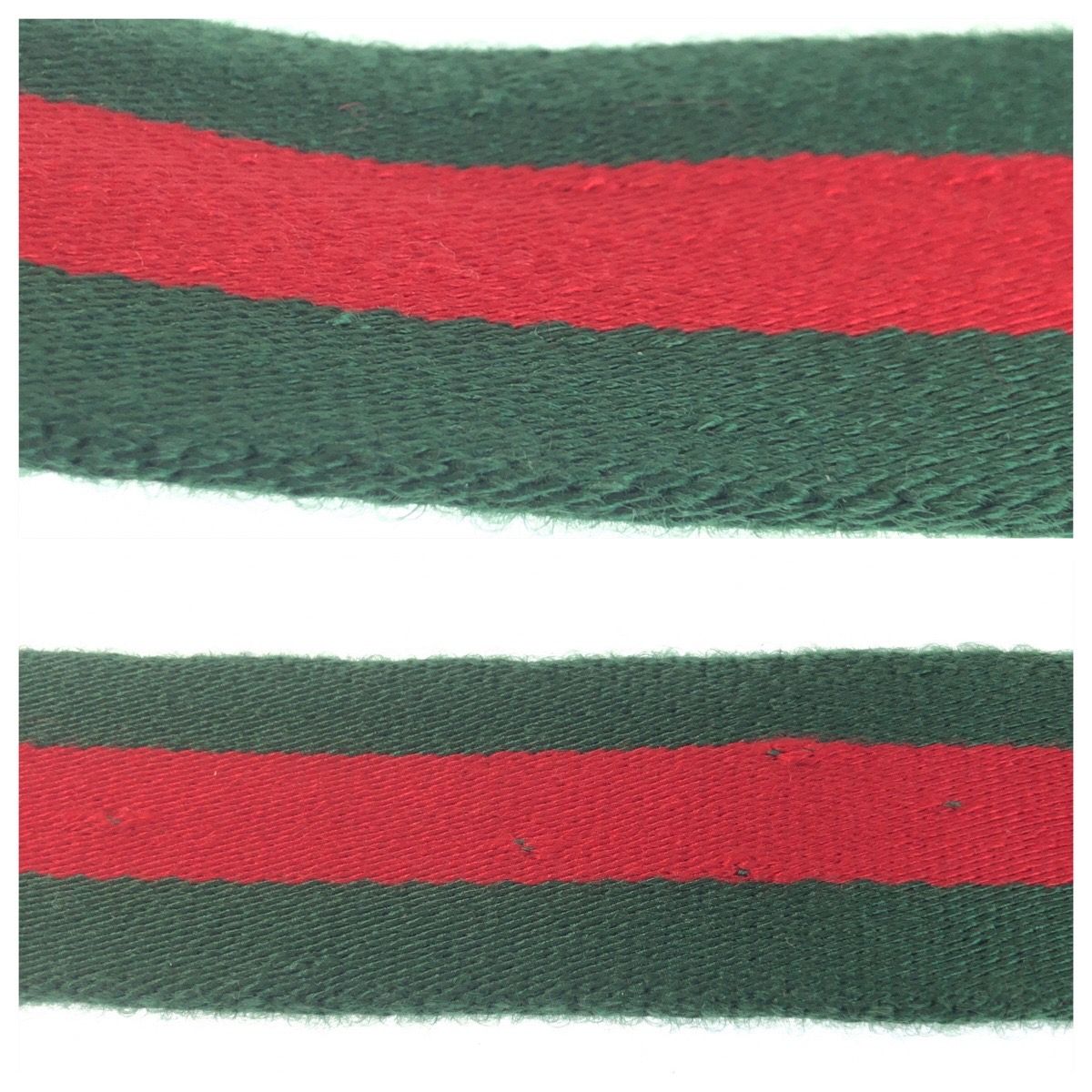美品 GUCCI グッチ シェリーライン 85cm/34inc グリーン レッド