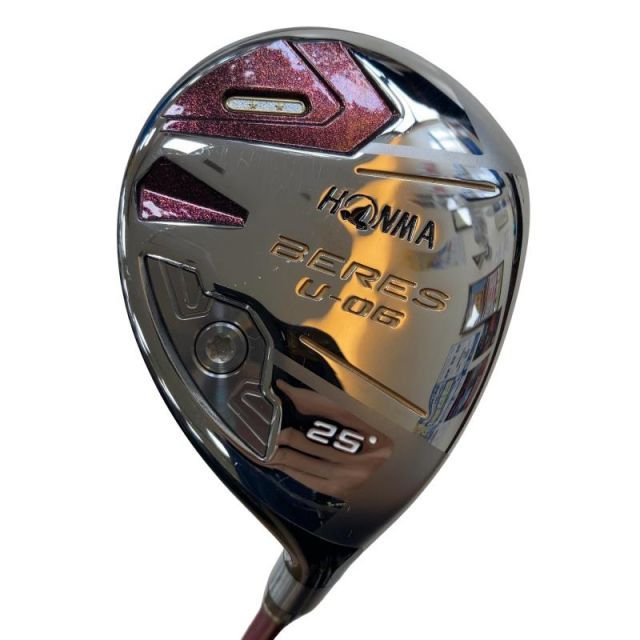 【中古】 本間ゴルフ BERES U-06 25° レディース ユーティリティ UT 2S ARMRQX 38 (フレックスL) レディース 女性用 右利き 右用 Cランク ゴルフクラブ 10,374円