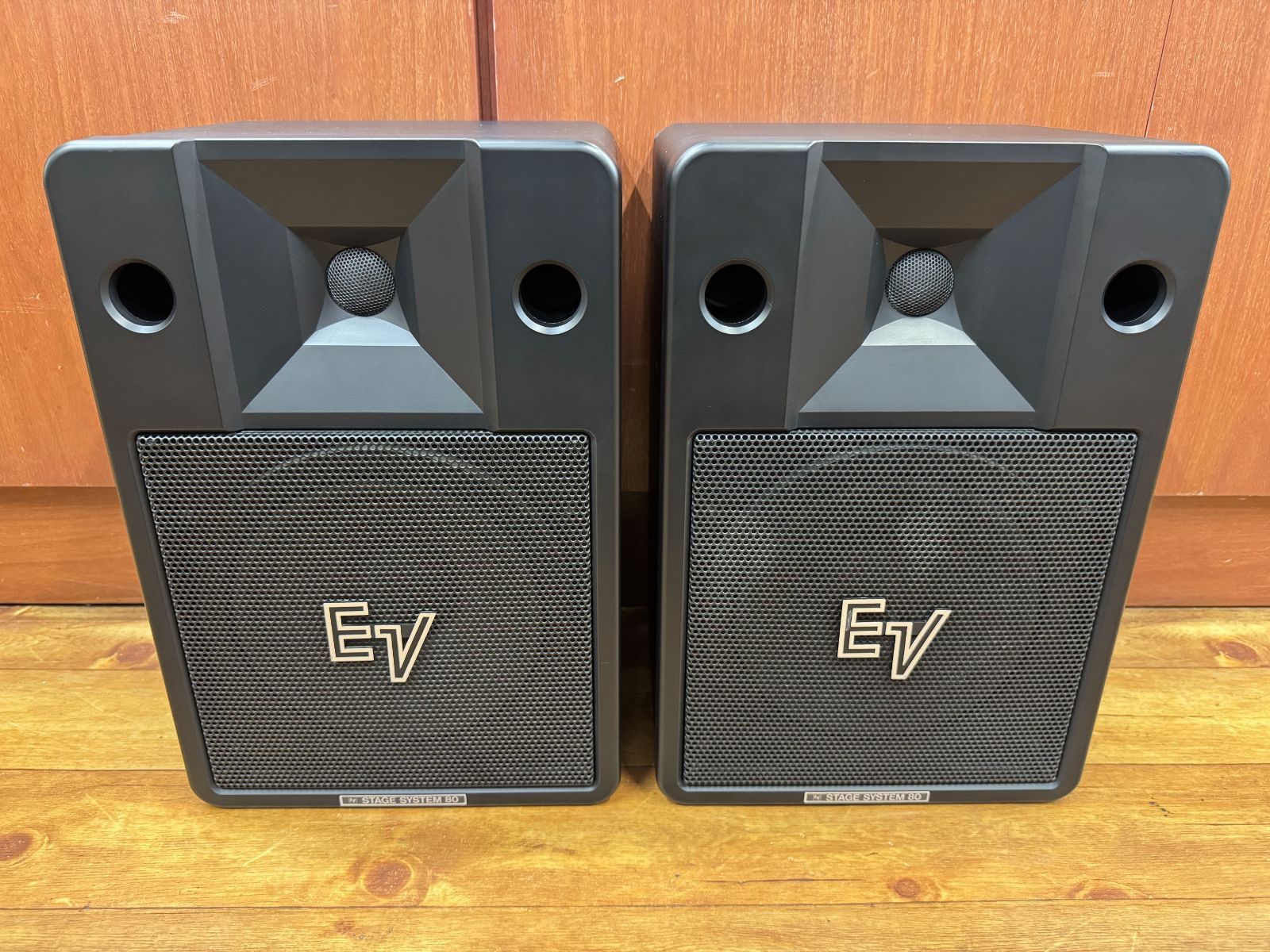 T☆Electro-Vioce モニタースピーカー S-80 エレクトロボイス ペア 80W