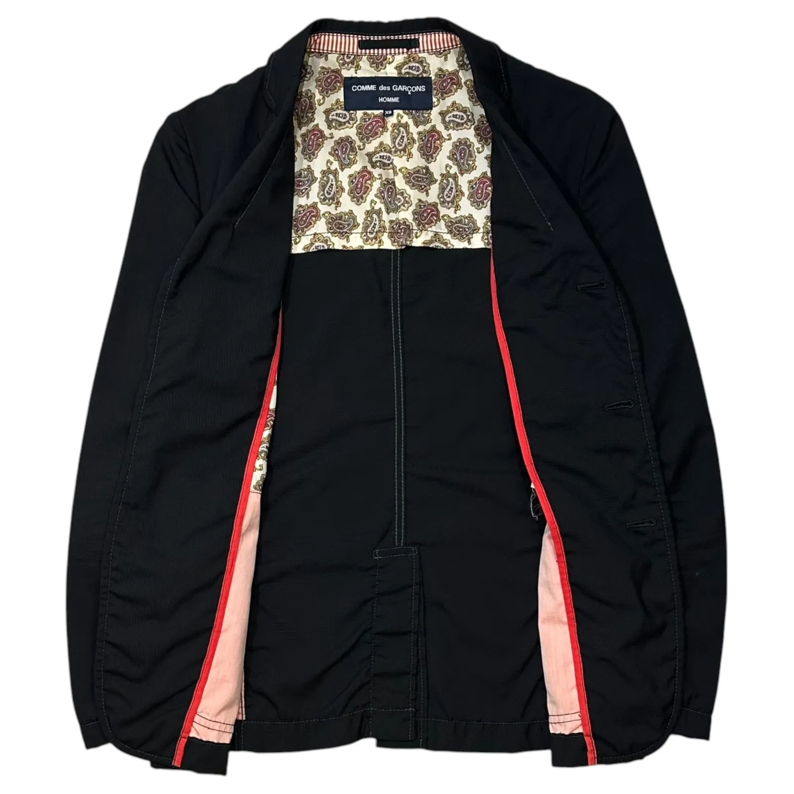 COMME des GARCONS HOMME(コムデギャルソンオム) 2013SS Paisley-Lined