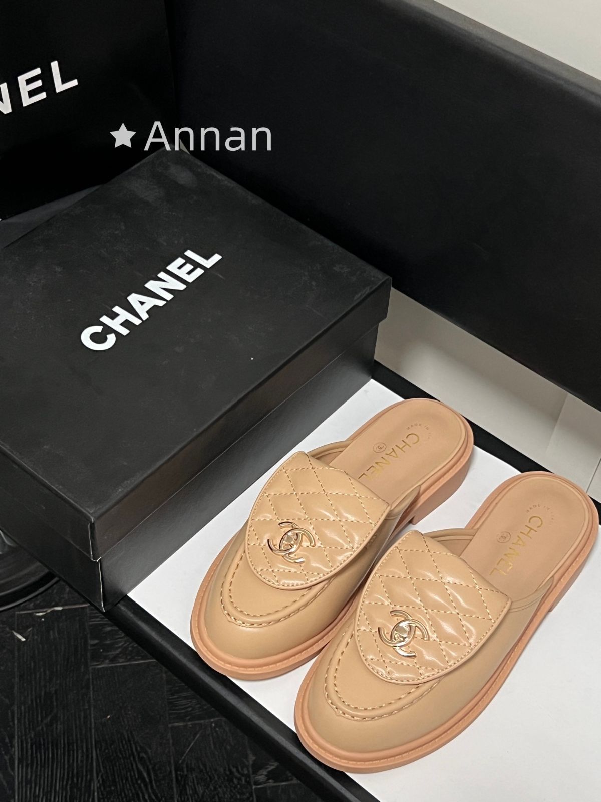 美品★極美品 新品 CHANEL シャネル ローファー?革靴 レディース