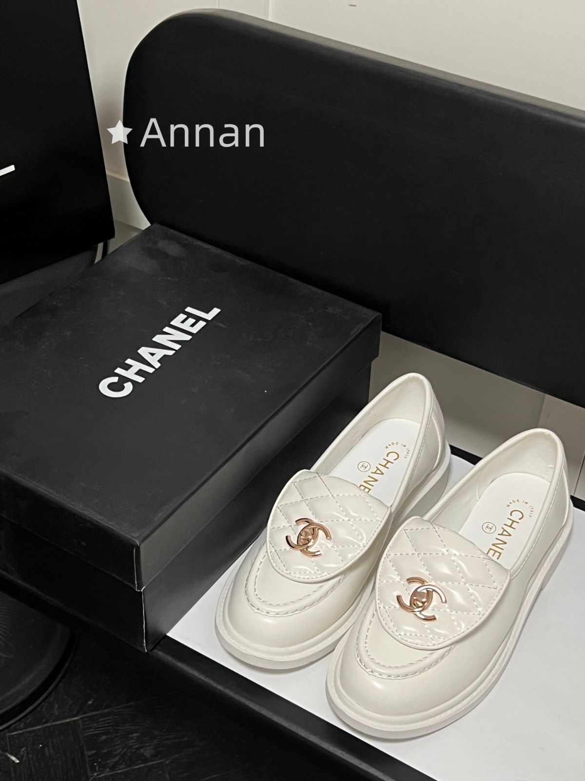 即完売 本日特価 超美品新品 CHANEL シャネル ローファー?革靴 レディース