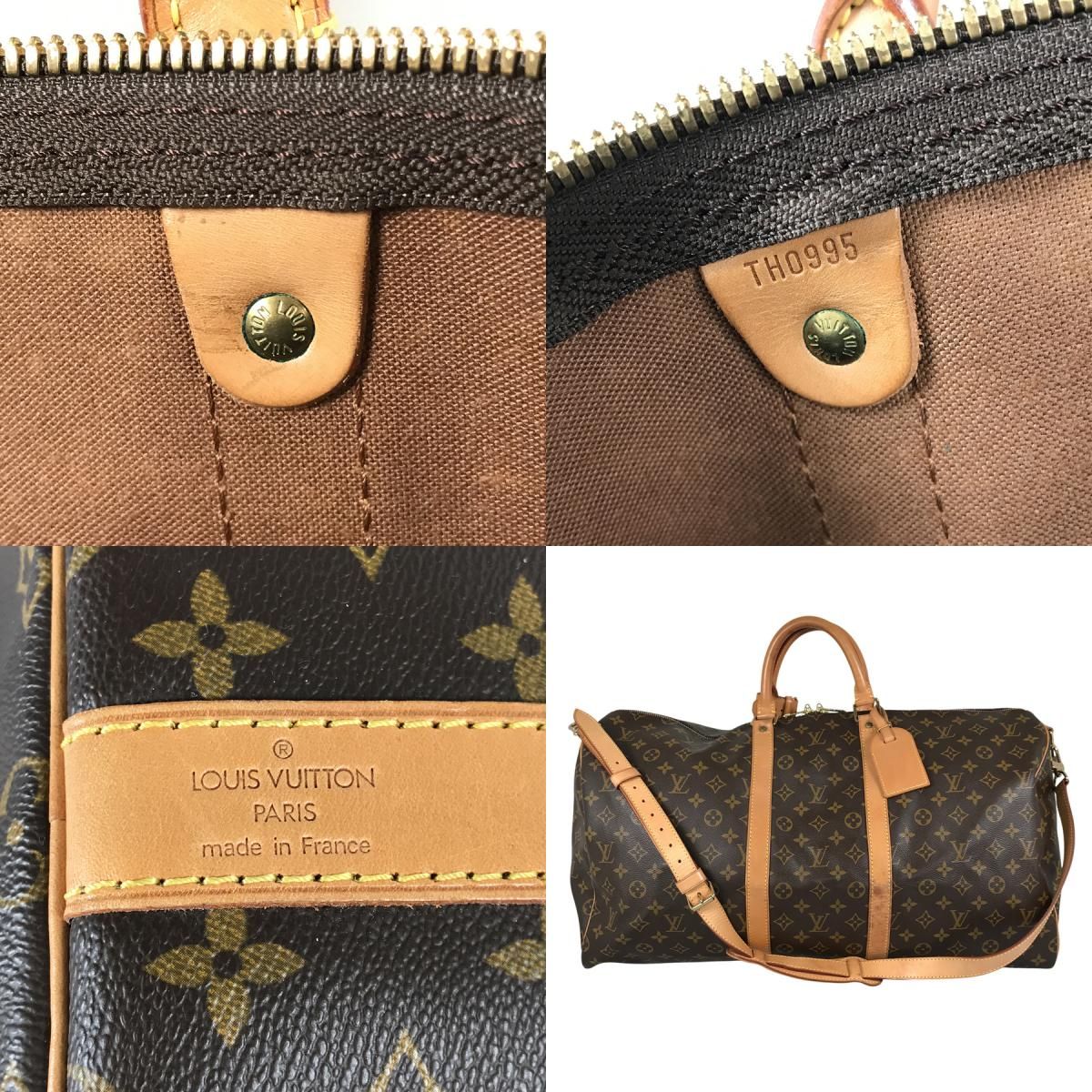 ルイ・ヴィトン LOUIS VUITTON モノグラム キーポル バンドリエール 55