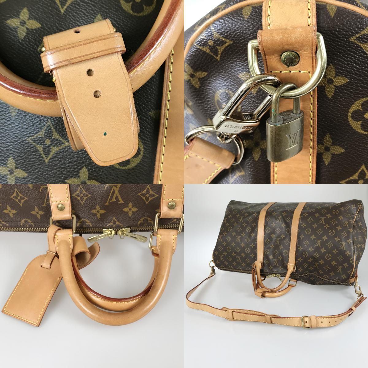 ルイ・ヴィトン LOUIS VUITTON モノグラム キーポル バンドリエール 55