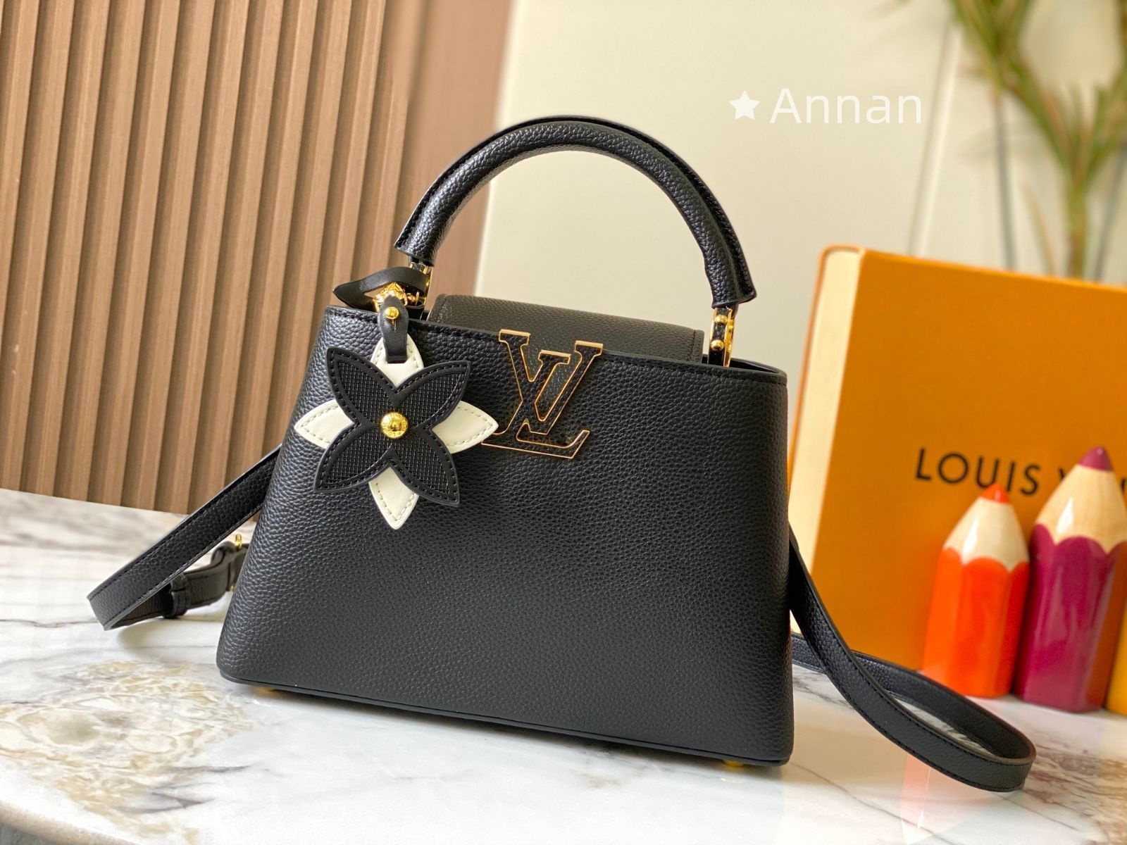 希少品新品 Louis vuittonルイヴィトン ハンドバッグ Capucines