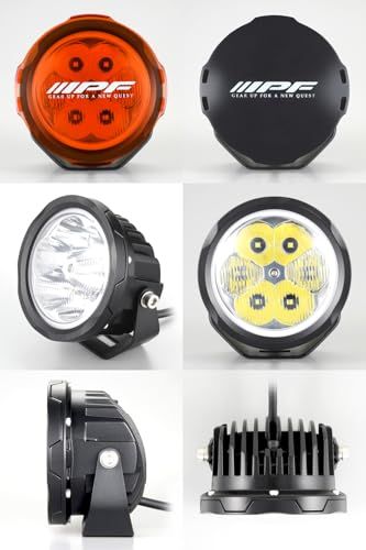 ☆新品☆IPF フォグランプ LED 4インチ 丸型 ラウンド 3600lm(77000cd