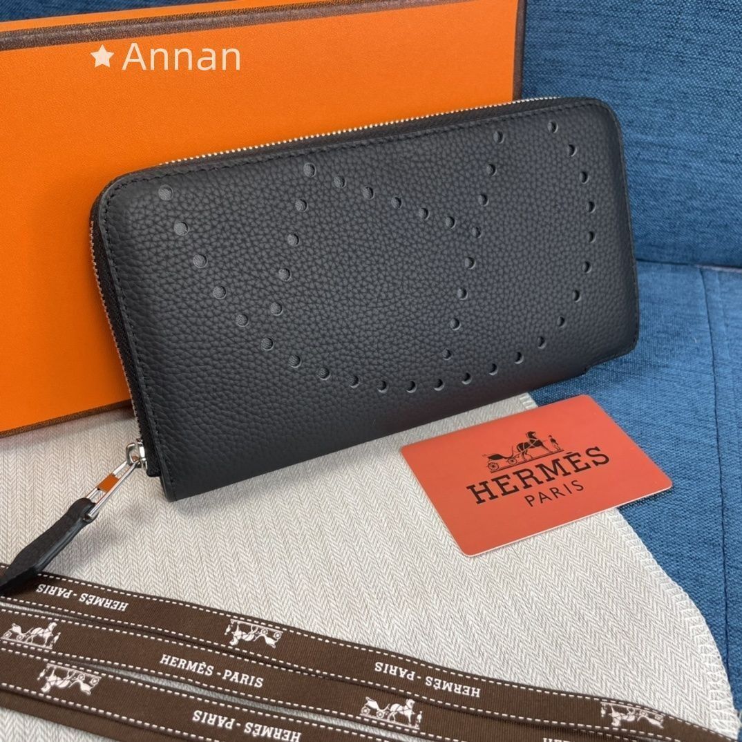 限定品★★ HERMES エルメス ウォレット長財布 小銭入れ