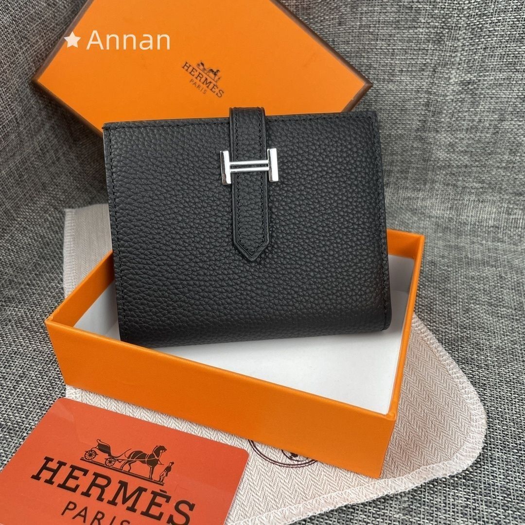 限界価格 本革 HERMES エルメス 折り財布 小銭入れ 7,020円