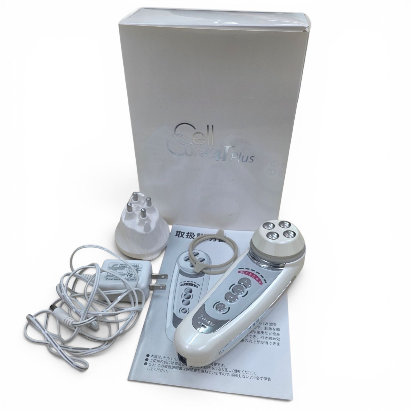 BELEGA Cell Cure 4T Plus 美顔器 本体 セルキュアプラス リフトア ホワイトップ 42,000円