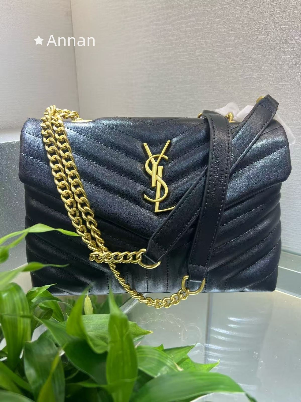 状態良 期間限定☆☆良品 レディース YSL Yves Saint Laurent イヴサンローラン ショルダーバッグ