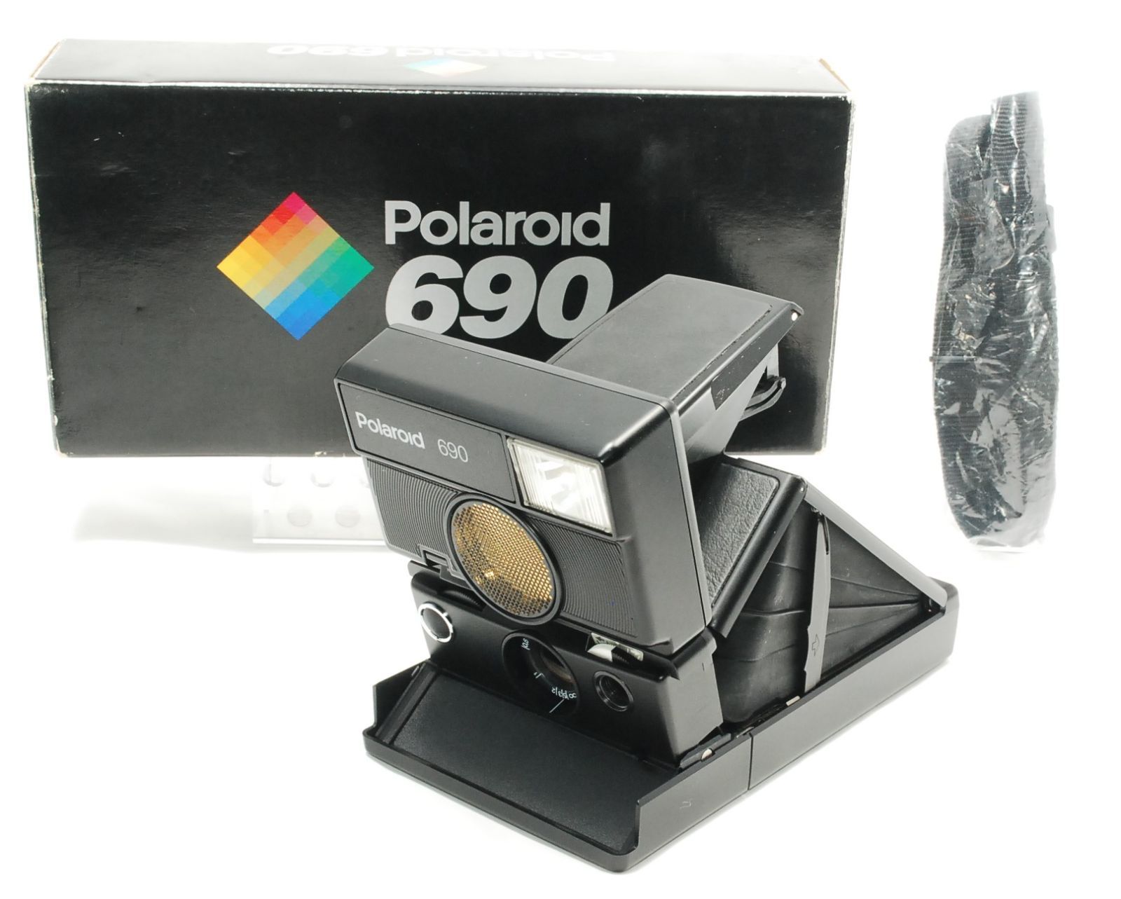 【美品】Polaroid 690 ポラロイド 一眼レフ インスタントフィルムカメラ　r484