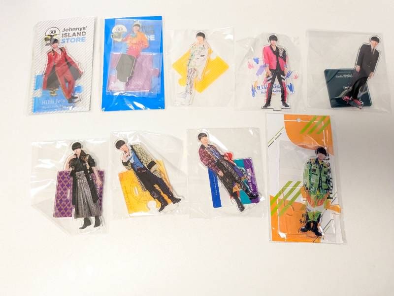 ACEes HiHi Jets 作間龍斗 アクリルスタンド 9点セット 第1弾 2019ッ