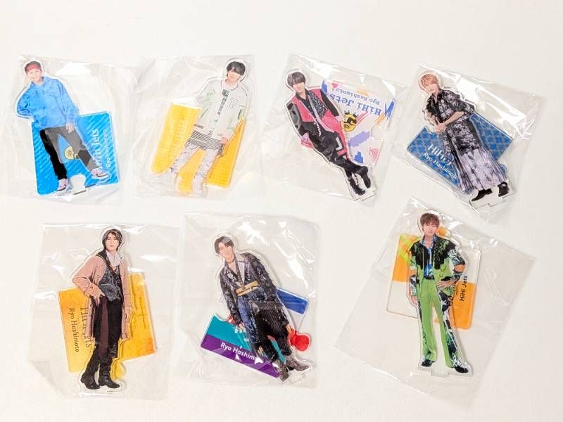 B&ZAI LIT HiHi Jets 橋本涼 アクリルスタンド 7点セット 第1弾 2019