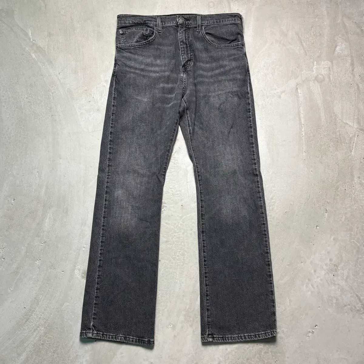 34/32 LEVI'S リーバイス 517 赤タブ ブラックデニム ブラック