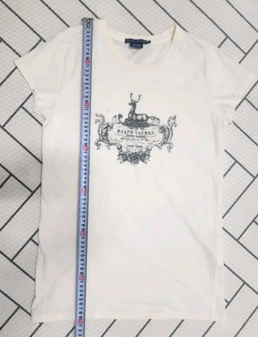 ほぼ新品) ラルフローレン レディース ビーズ 半袖Tシャツ