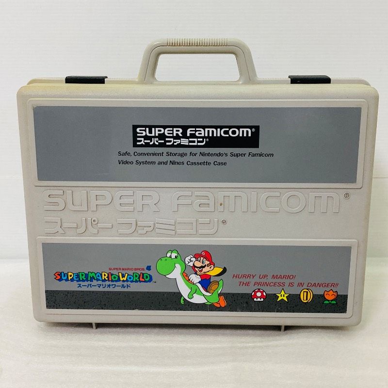 任天堂 スーパーファミコン 本体専用 収納ケース スーパーマリオ
