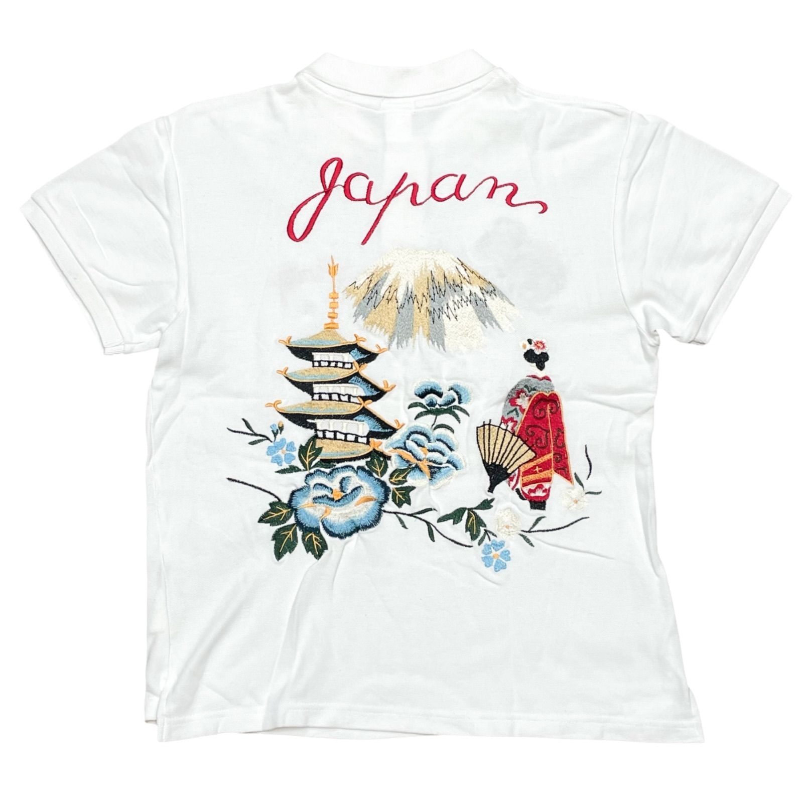 未使用品 S TAILOR TOYO TT73503 SUKA POLO SHIRT EMBROIDERED テーラー東洋 スカ刺繍 ポロシャツ