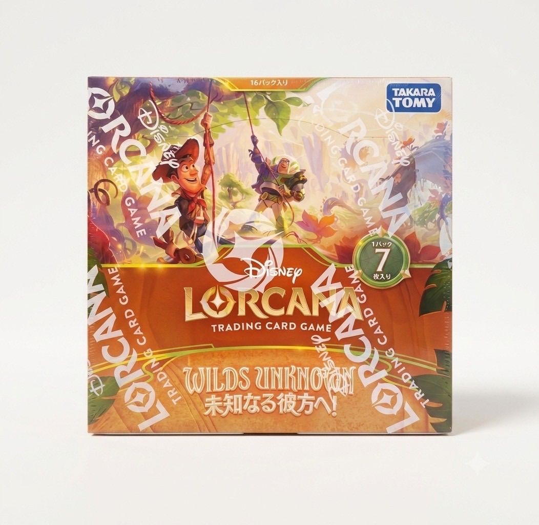✓【新品未開封】ディズニー ロルカナ ブースターボックス 3種セット