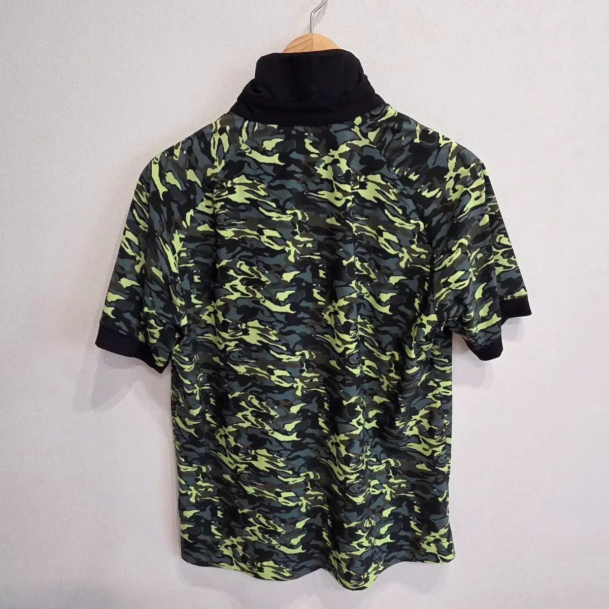 アメイジングクリー 機能性 カラーネック 半袖 ゴルフTシャツ XXL