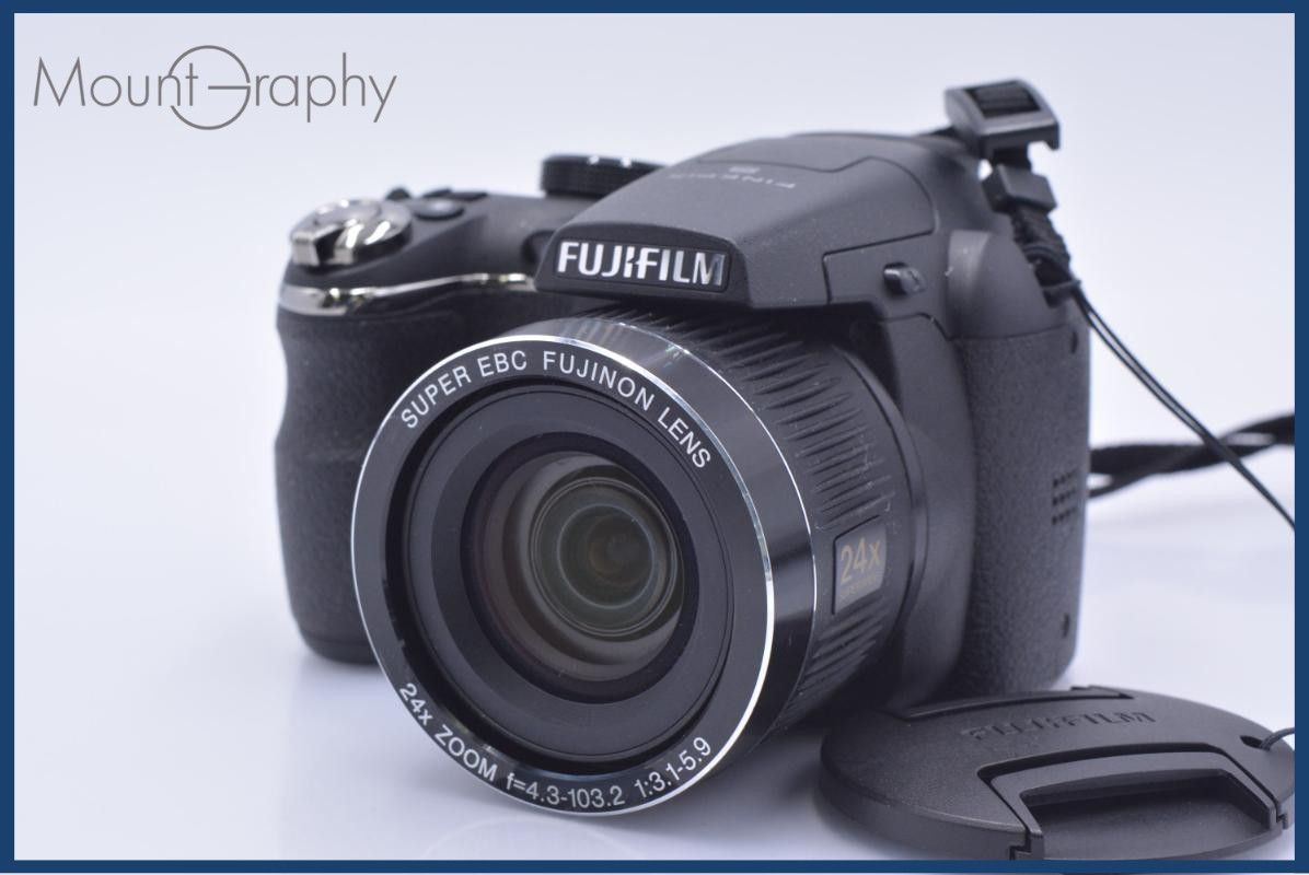 【動作保証】 富士フイルム FUJIFILM FinePix S3200 24X 単三電池仕様 前キャップ、ストラップ付 同梱無料 #ak232