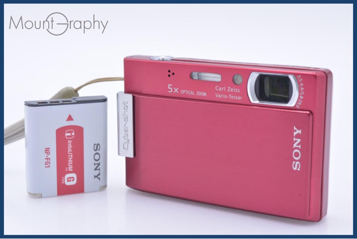 ソニー SONY Cyber-shot DSC-T100 5X バッテリー付属 同梱無料 #ak237