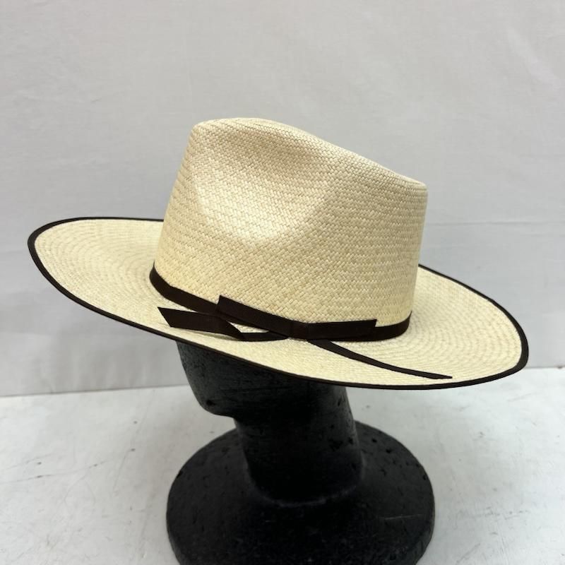 ステットソン CASSIDY PANAMA ワイドブリム パナマ ハット 57cm メンズ - ISItems【USED】【古着】【中古】50163715