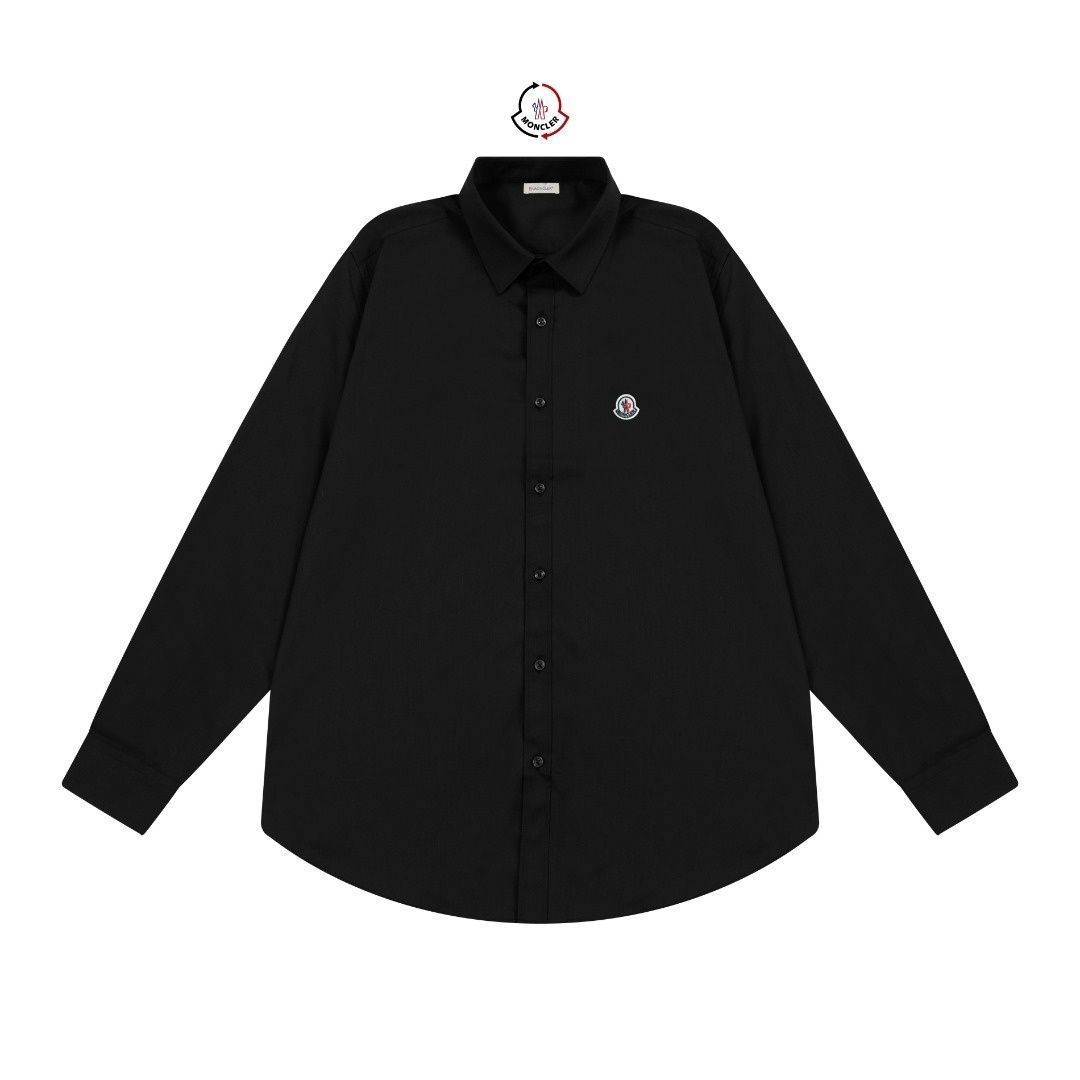 高級美品 状態良 新品 タグ付 MONCLER モンクレール 長袖シャツ メンズ レディース ユニセックス カジュアル