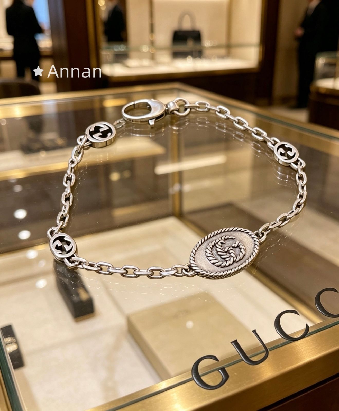新作 期間限定☆新品 GUCCI グッチ ブレスレット バングル リストバンド メンズ 結婚式 卒業式 清楚 イベント 入学式