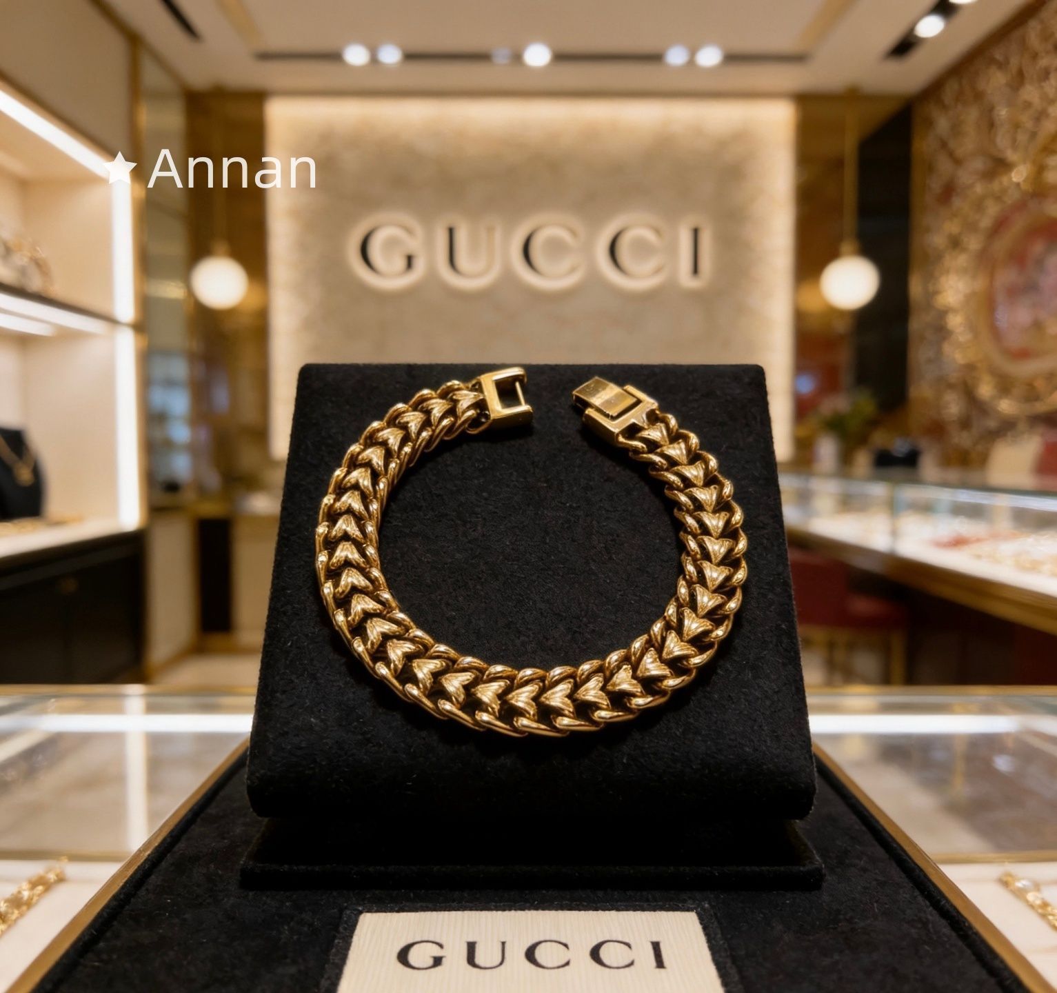 状態良 期間限定☆新品 GUCCI グッチ ルイヴィトン ブレスレット バングル リストバンド メンズ 結婚式 卒業式 清楚 イベント 入学式