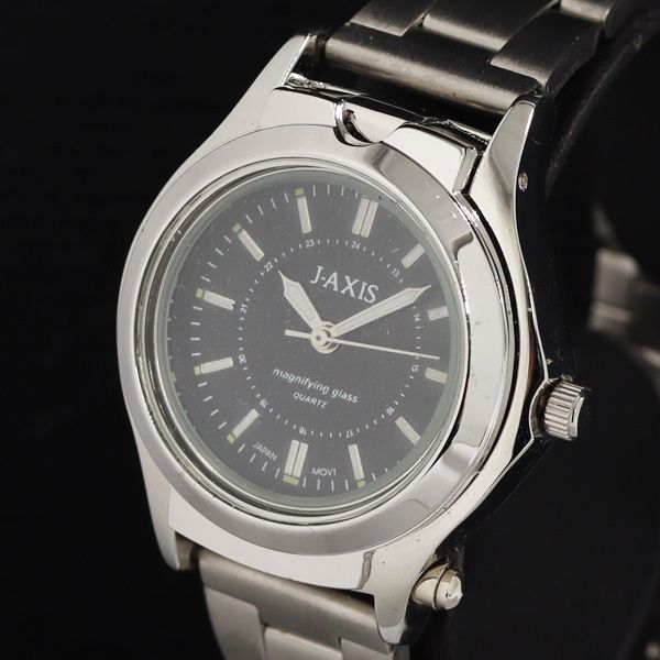 ジェイアクシス NAL39 QZ 黒文字盤 メンズ腕時計 KRH 2000000 NSK